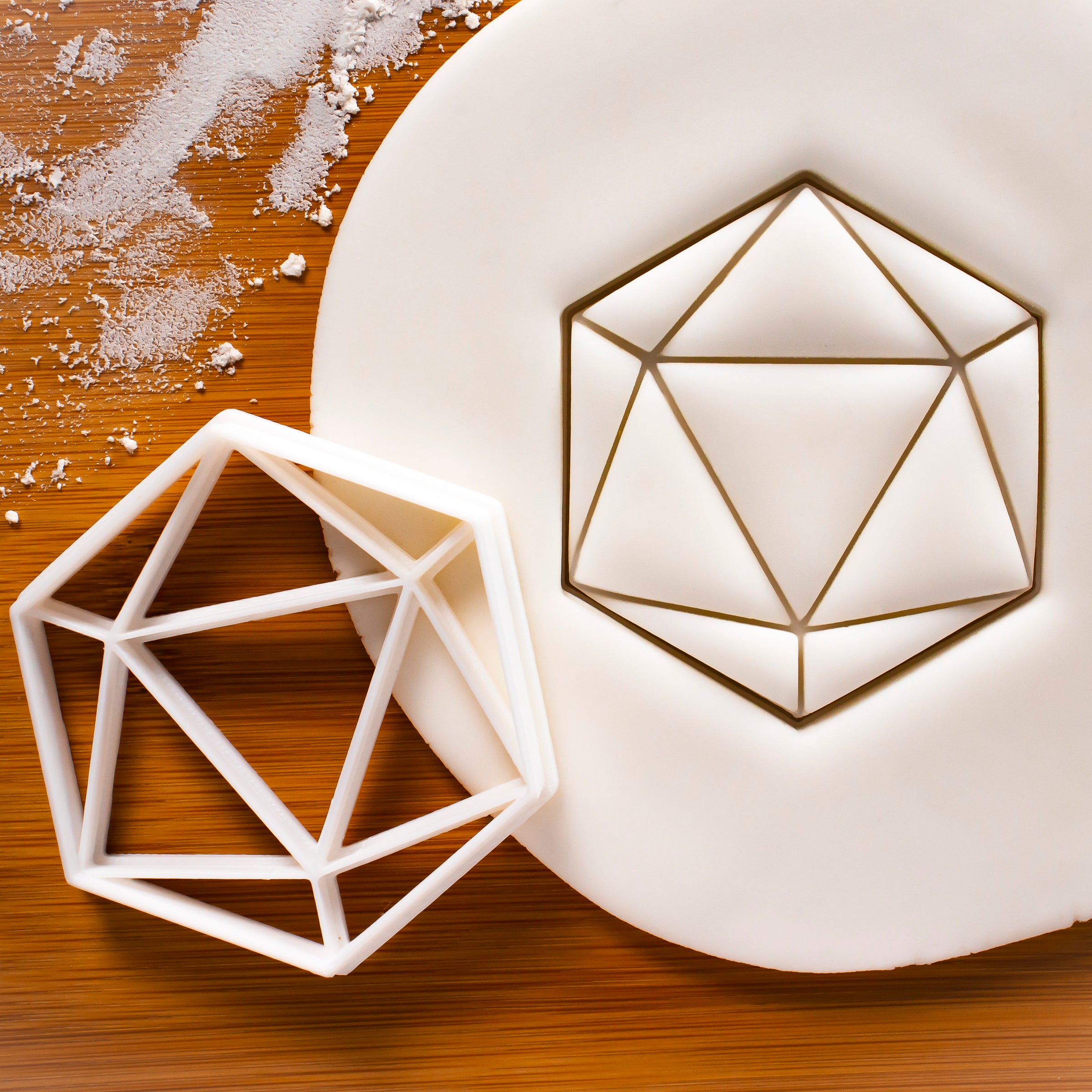 Icosahedron Cookie Cutter