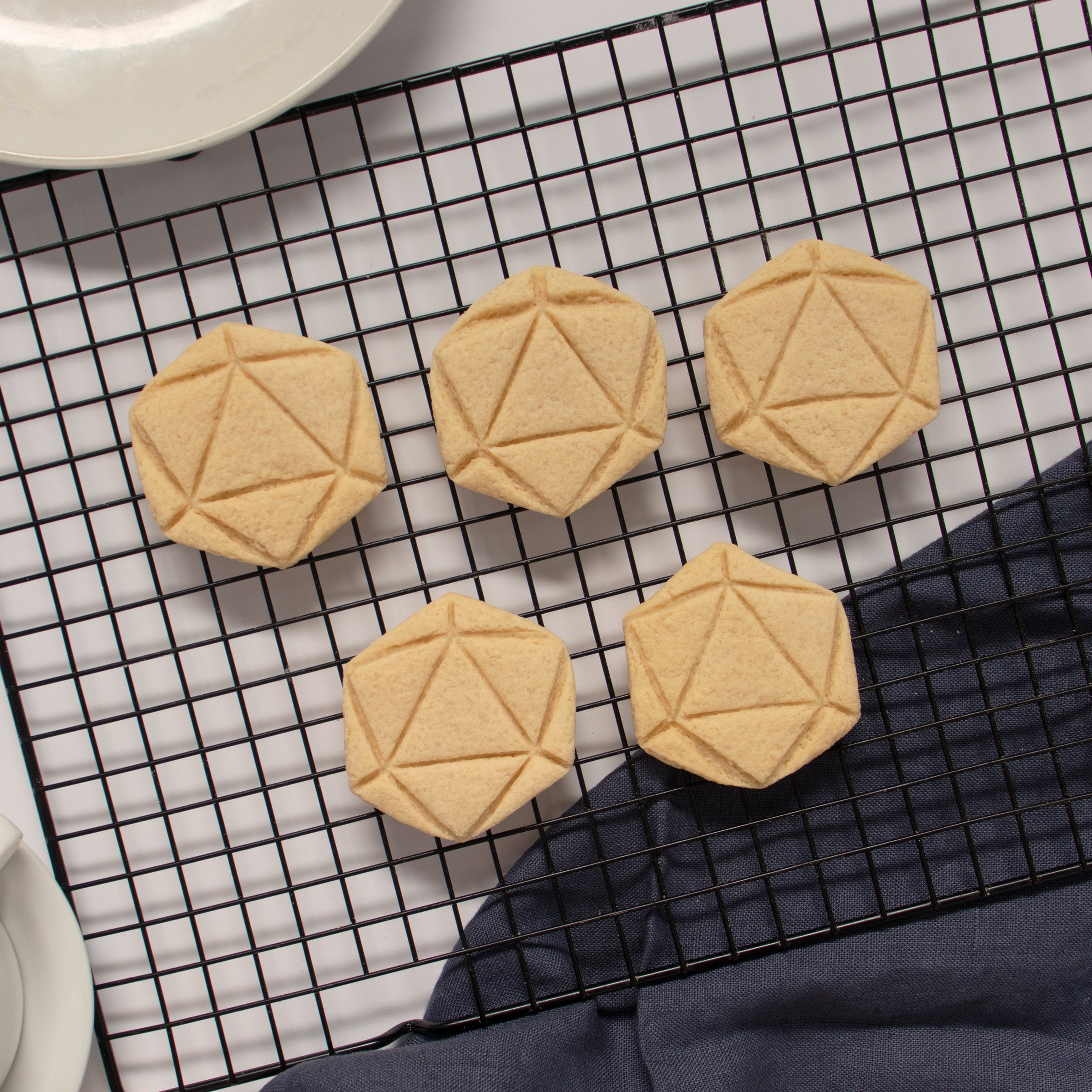 Icosahedron Cookies