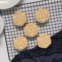 Natural 1 Icosahedron cookies