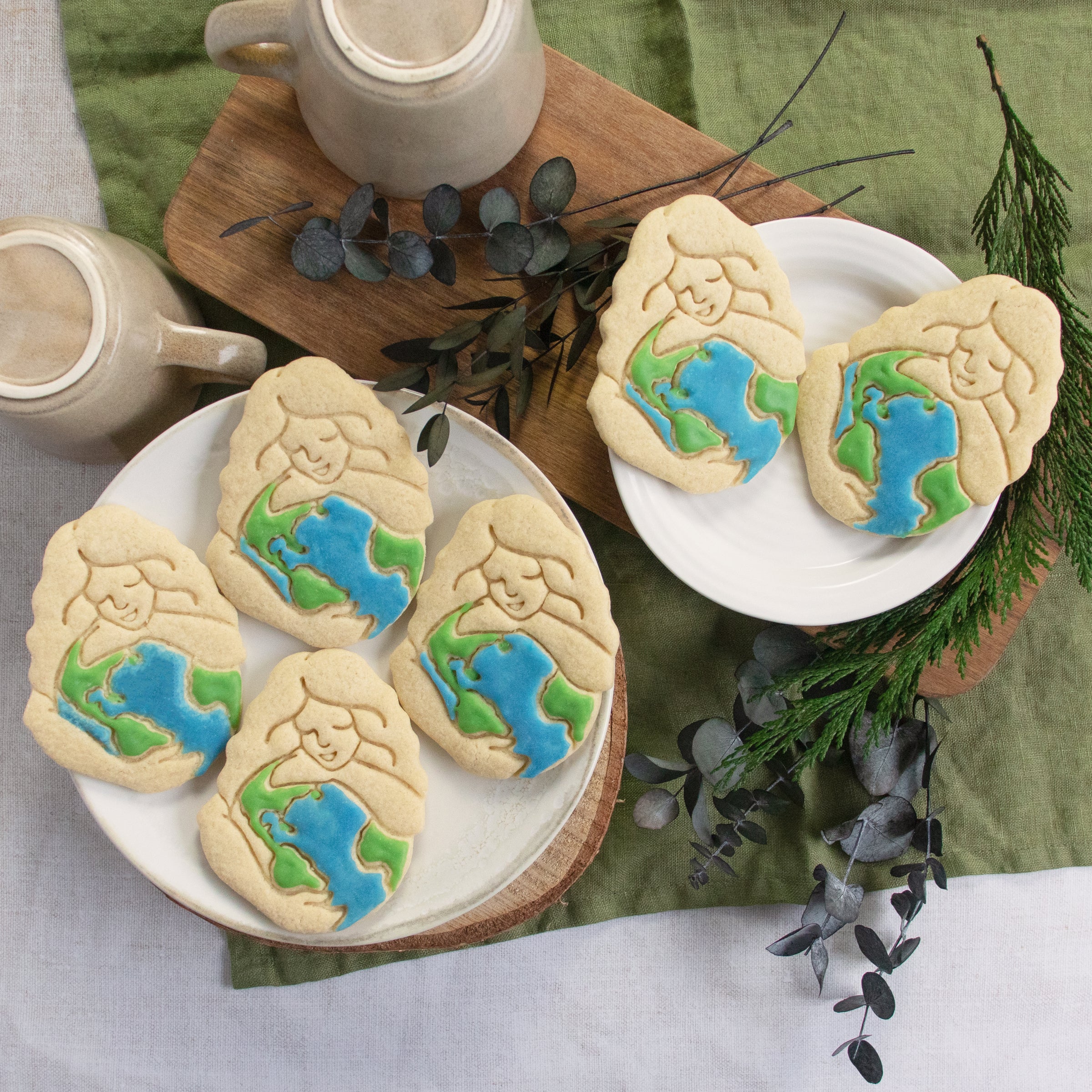 gaia earth goddess cookies