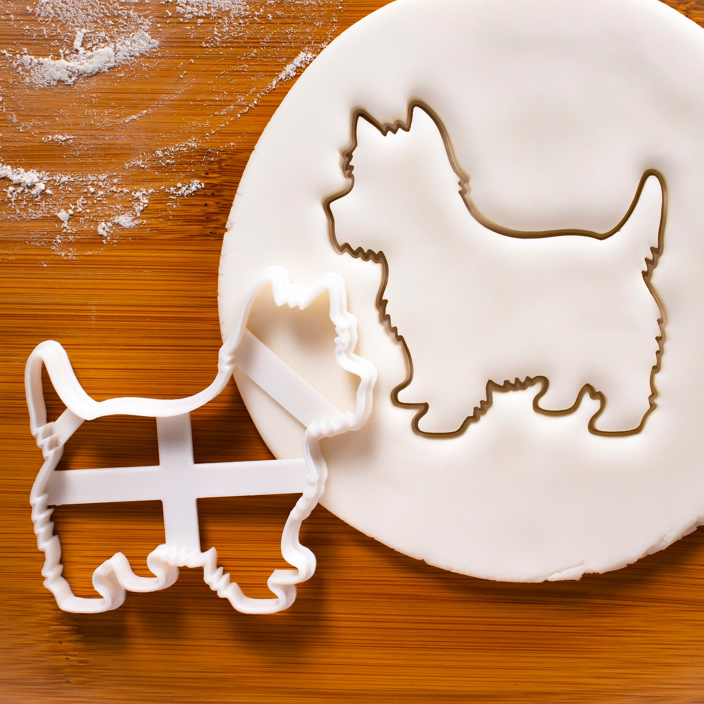 West Highland White Terrier Dog Silhouette cookie cutter