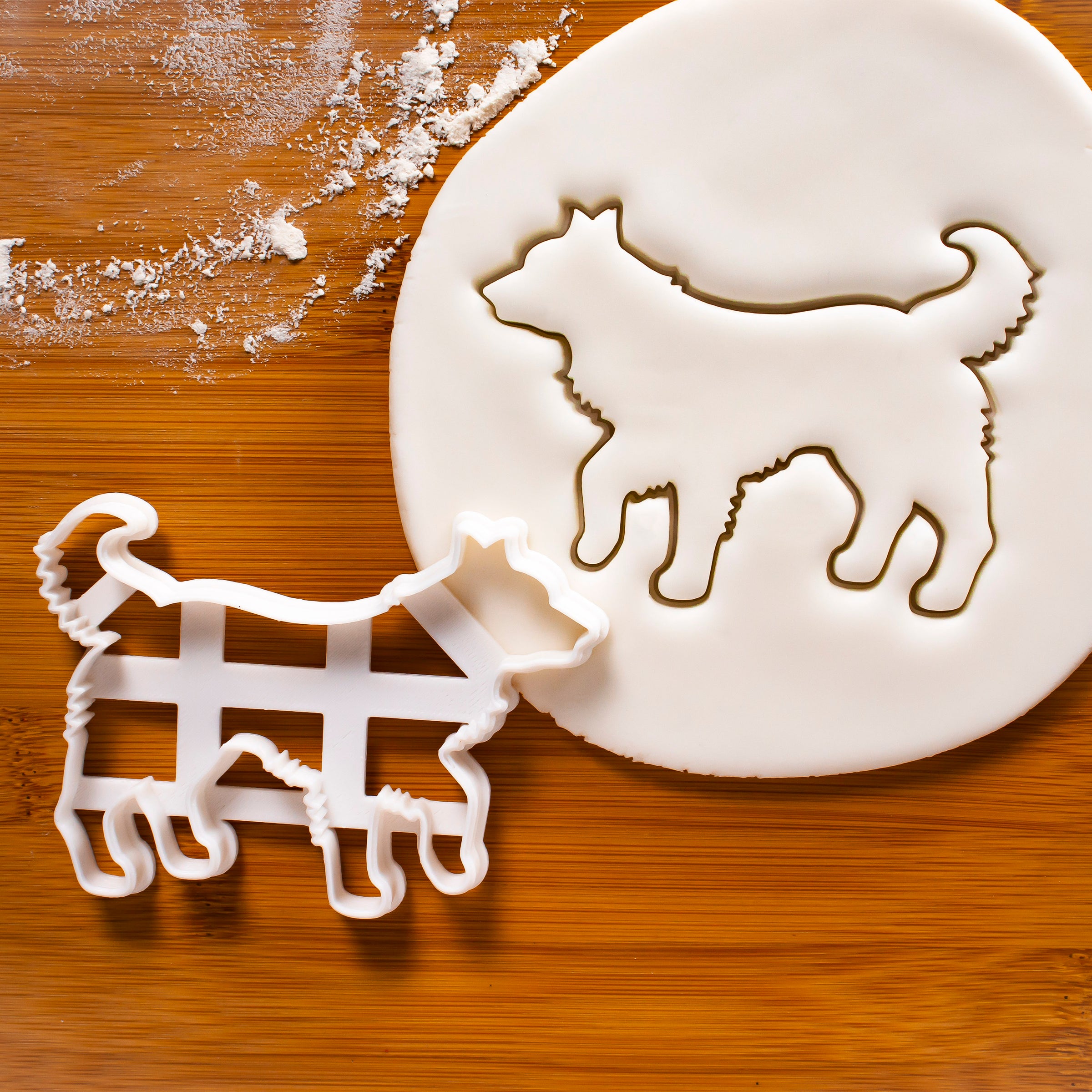 Border Collie Silhouette cookie cutter