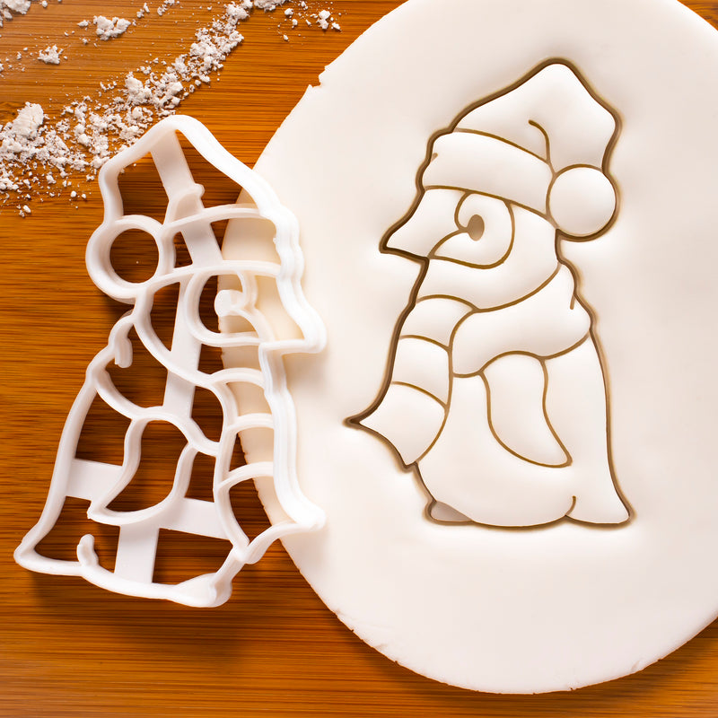 Christmas Baby Penguin Chick cookie cutter