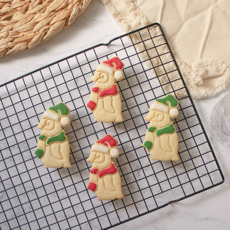 Christmas Baby Penguin Chick cookies