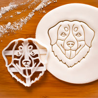 Bernese Mountain Dog Face Dog Face cookie cutter