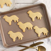 bernese mountain dog silhouette cookies