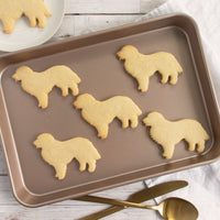 bernese mountain dog silhouette cookies