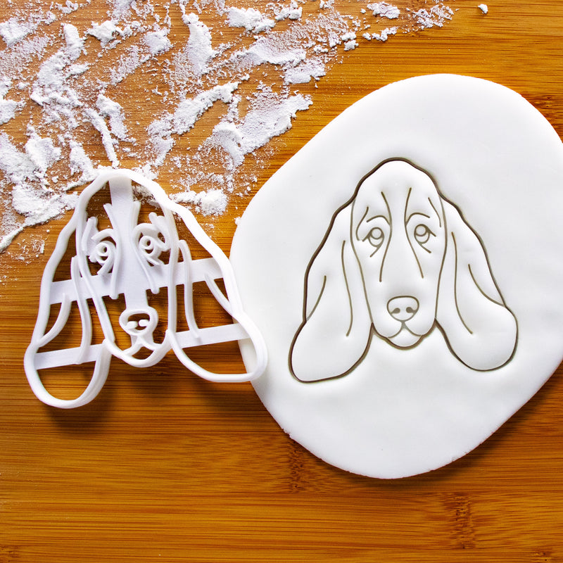 Basset Hound Face cookie cutter