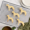 great dane silhouette cookies