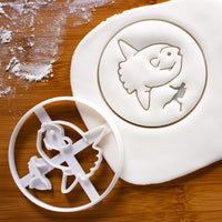 Sunfish and Diver Cookie Cutter