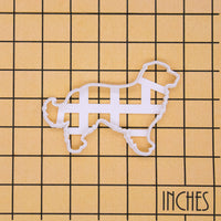 Australian Shepherd Body Cookie Cutter