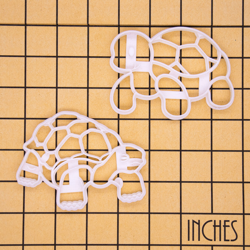 wise and cute tortoise cookie cutters
