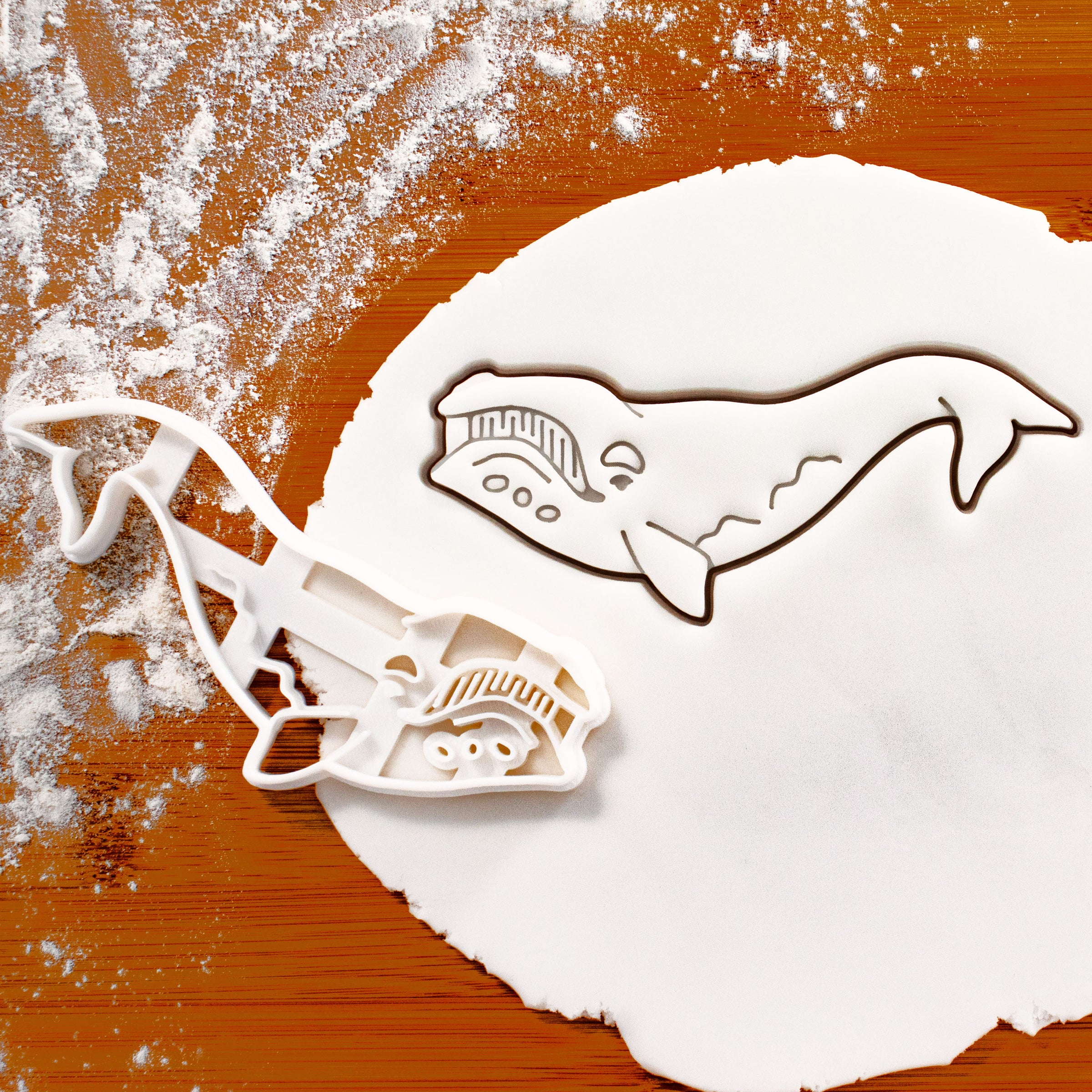 Right Whale Cookie Cutter