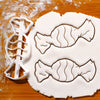 candy in wrapper cookie cutter
