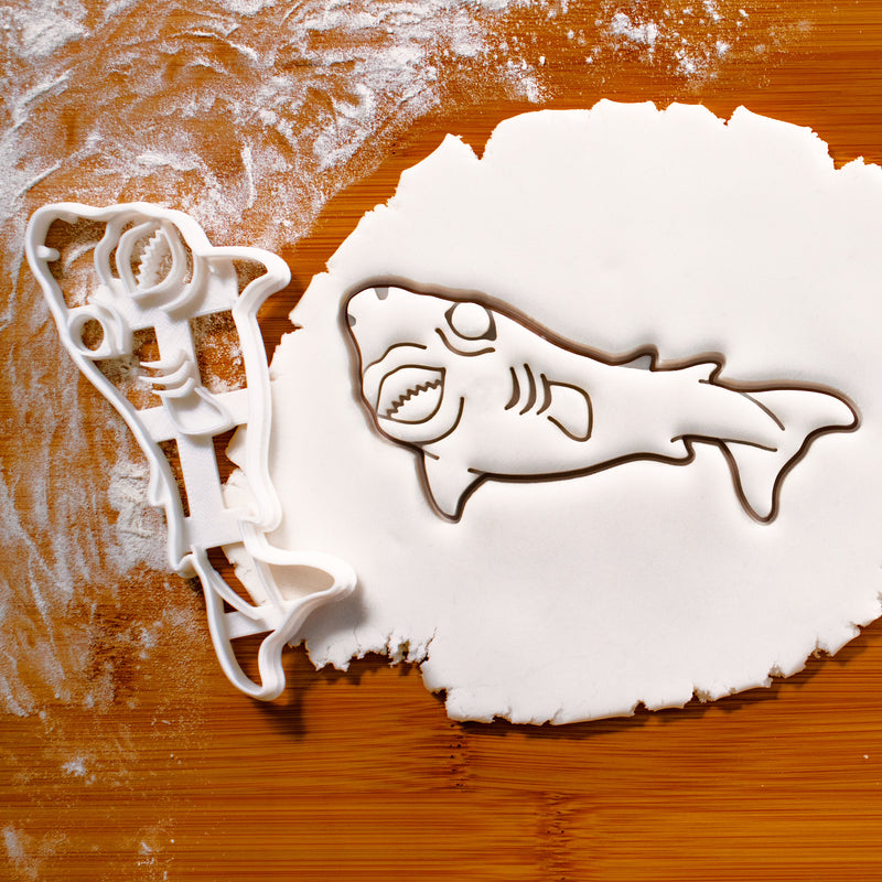 Cookiecutter shark body cookie cutter