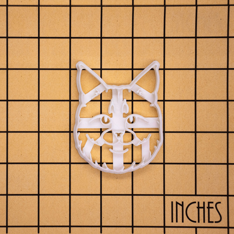 maine coon cat cookie cutter