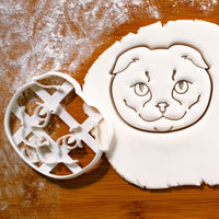 Scottish Fold Cat Cookie Cutter