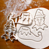 Christmas Elf Head and Shoe Cookie Cutters