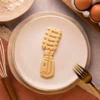 retro style microphone cookie