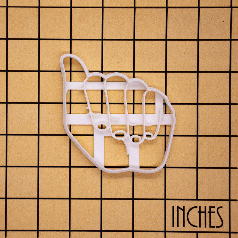 American Sign Language Letter A Cookie Cutter