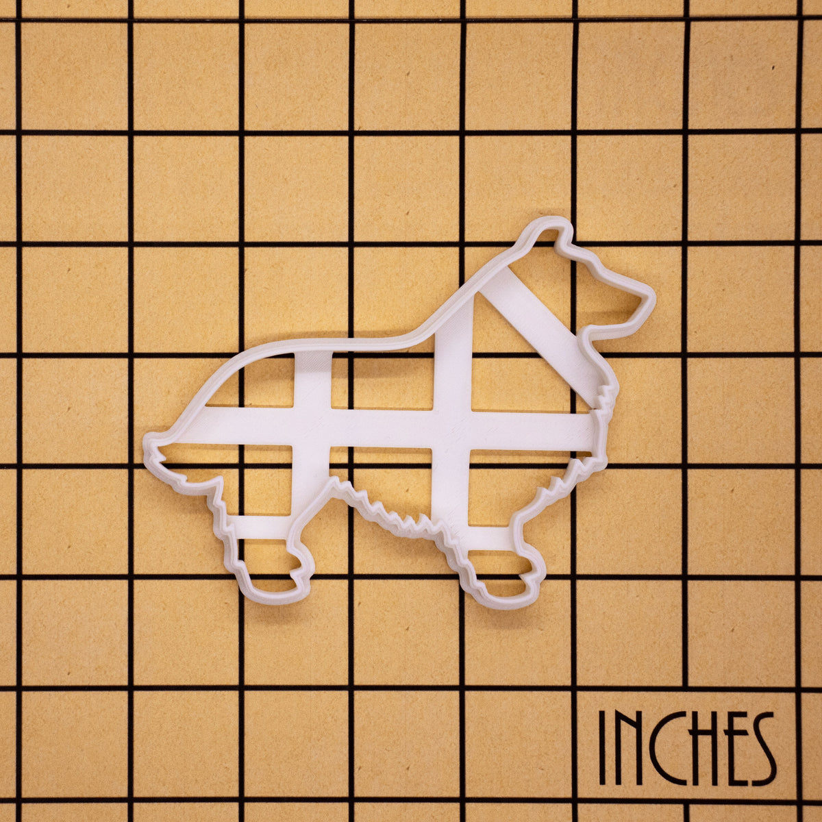 Shetland Sheepdog Outline Cookie Cutter