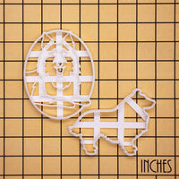 Set of 2 Shetland Sheepdog Cookie Cutters