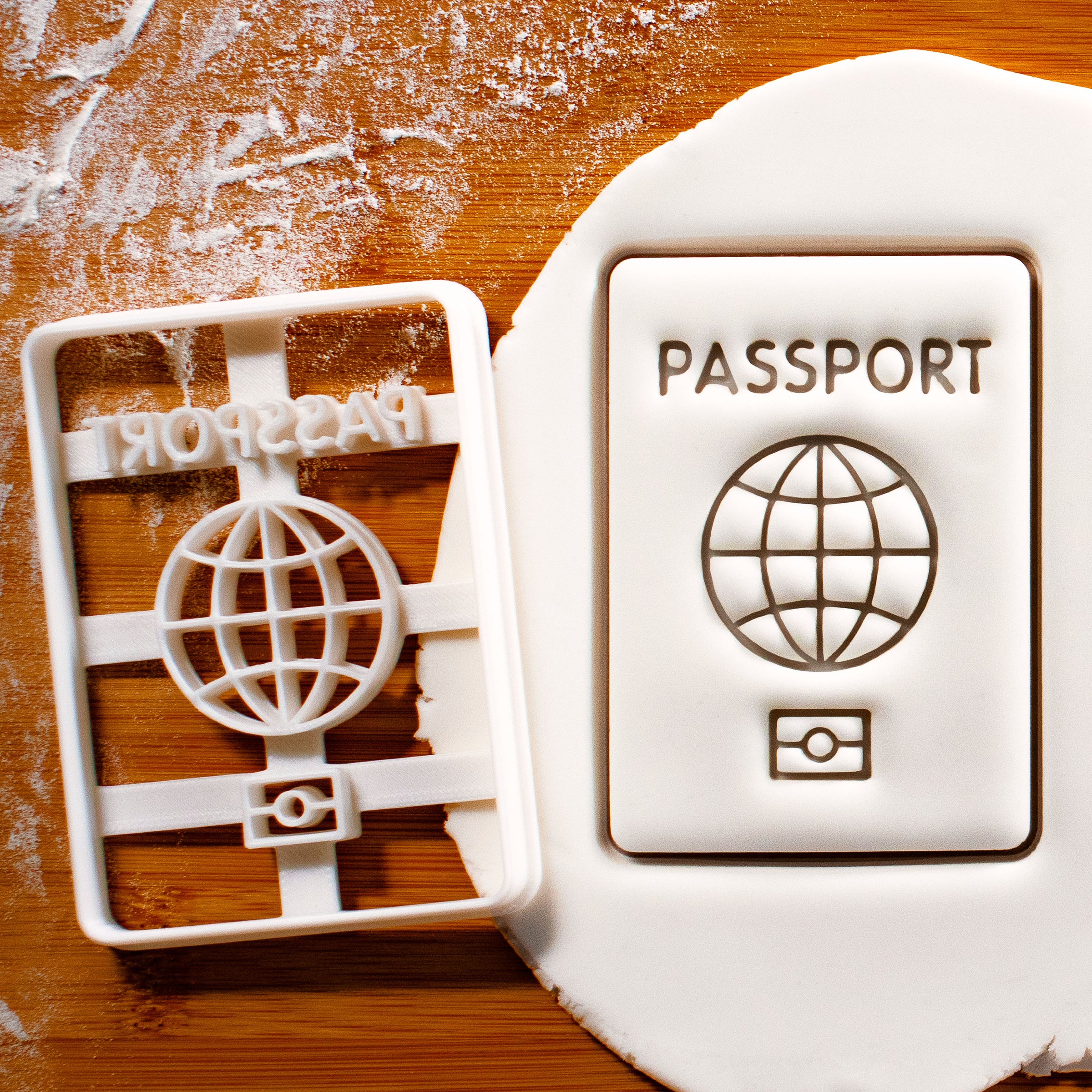 passport cookie cutter