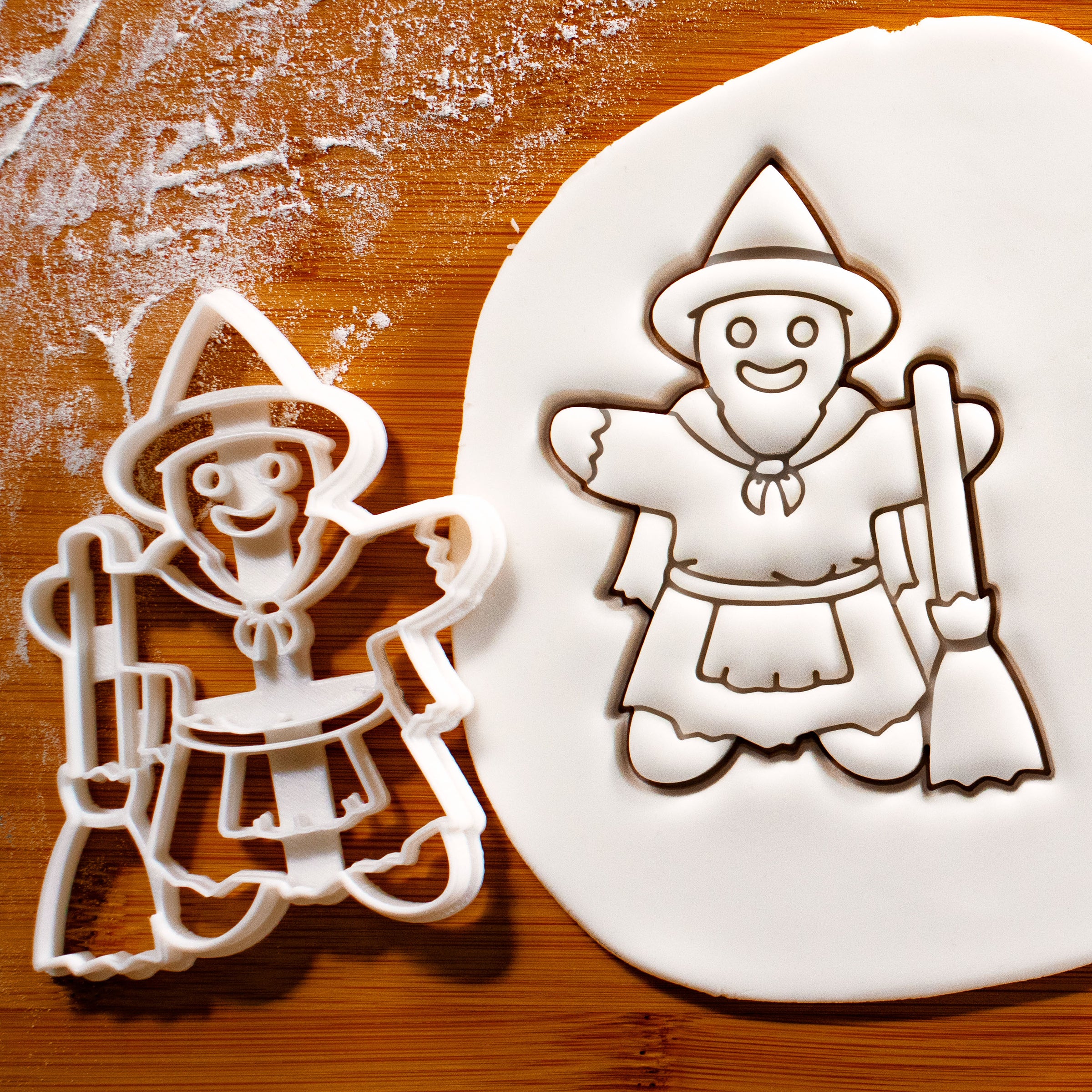 gingerbread witch cookie cutter