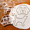 set of 2 beagle cookie cutters