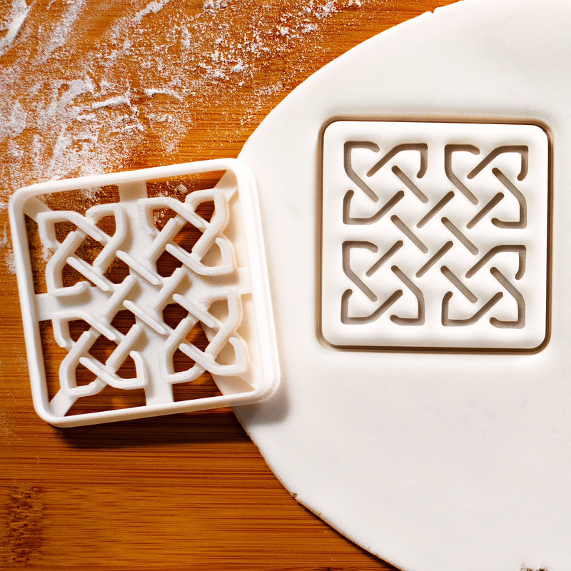 Celtic Square Knot Cookie Cutter
