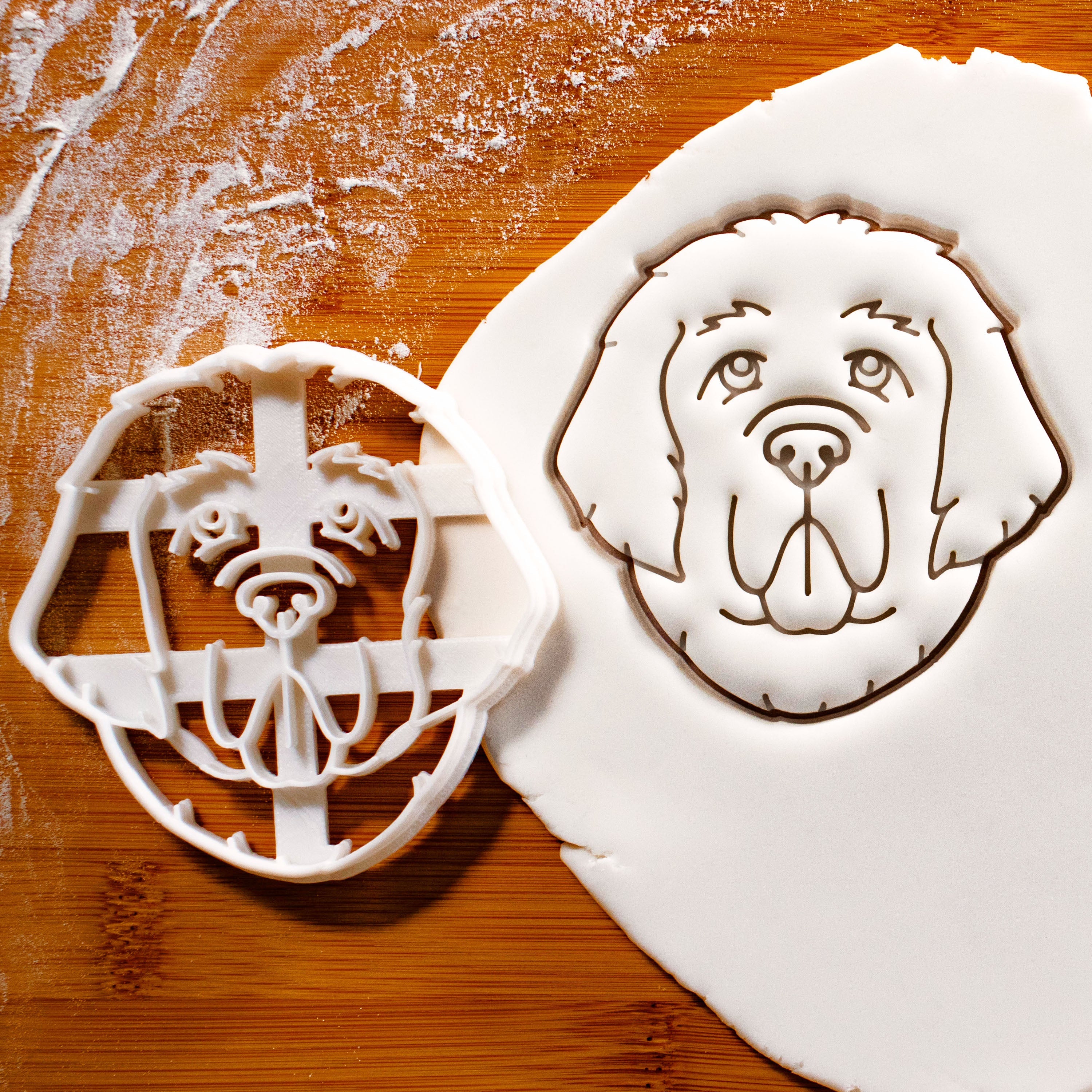 Dog face outlet cookie cutter